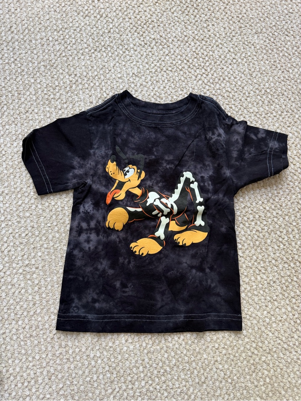 Disney Halloween Pluto Glow in the Dark Tee Toddler size 4
